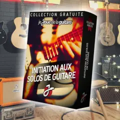 Initiation aux solos de guitare électrique, une collection gratuite pour apprendre à jouer comme une rockstar.