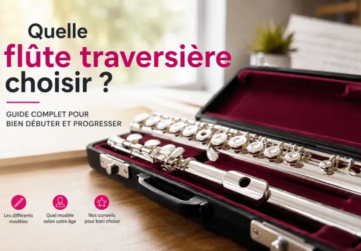 Guide pour choisir votre flûte traversière : découvrez les différents types et modèles pour bien débuter.