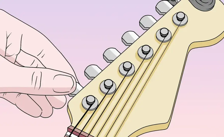 Accordage d'une guitare 7 cordes - standard, Drop A et réglages