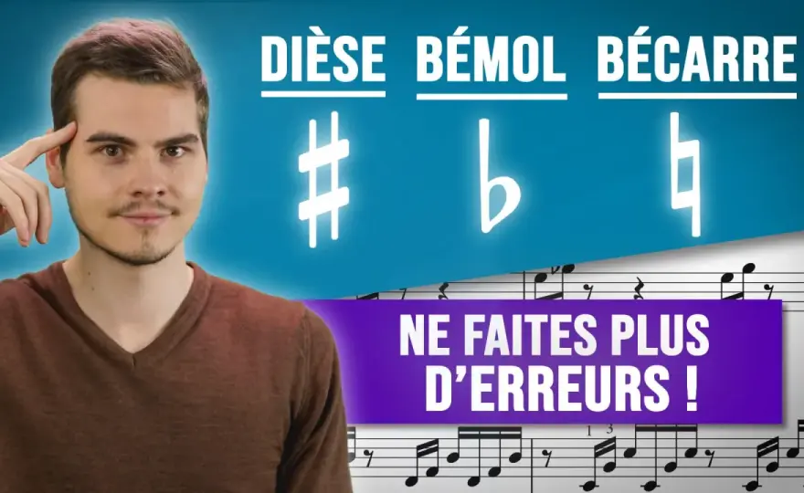 Bécarre en musique - comment le lire sans hésiter ?