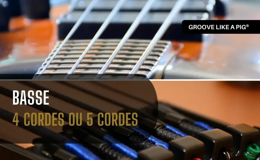 Basse électrique à 4, 5 ou 6 cordes - le bon choix
