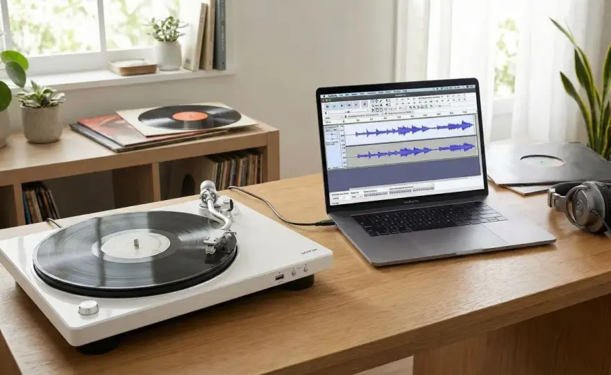 Numériser des vinyles sur clé USB sans perdre en qualité