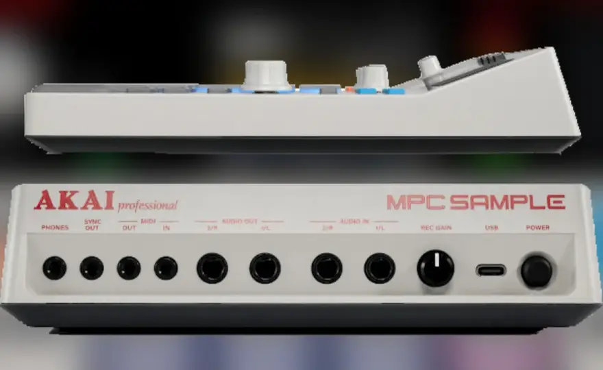 Akai MPC Sample - sampler plus vite en MAO et en DJ set