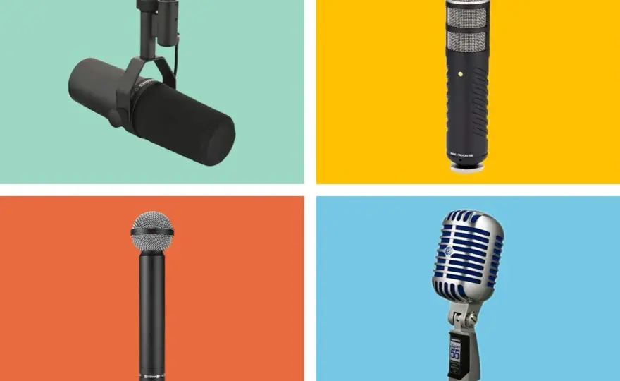 Microphone dynamique - le bon choix pour la voix et la scène