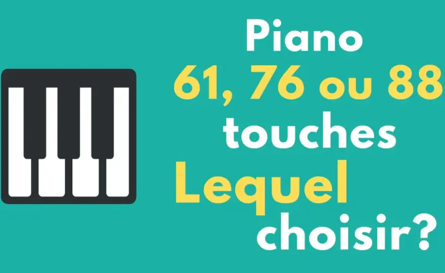 Touche piano - comprendre le toucher pour mieux choisir son clavier