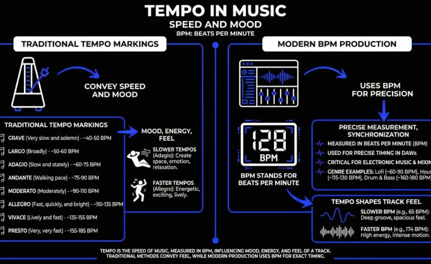 Largo en musique - comprendre le tempo et bien l’interpréter