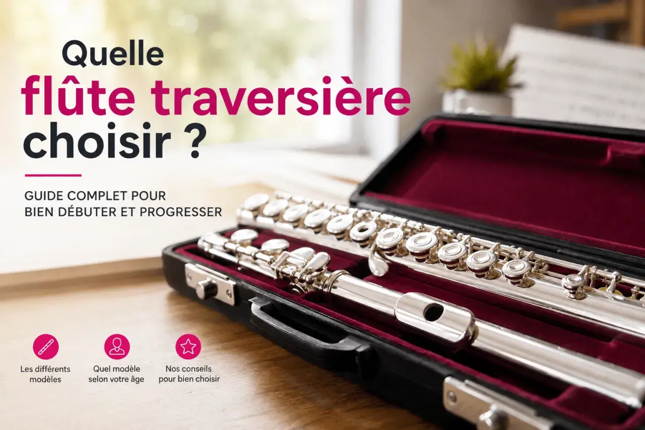 Guide pour choisir votre flûte traversière : découvrez les différents types et modèles pour bien débuter.